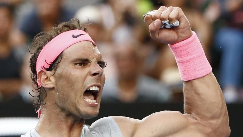 Nadal Akhirnya Kehilangan Set dalam Lajunya ke Perempatfinal Nadal Akhirnya Kehilangan Set dalam Lajunya ke Perempatfinal