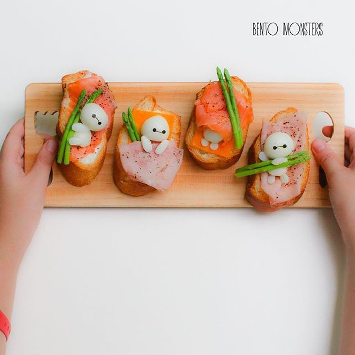 Imut dan Lucu  10 Makanan Ini Berwujud Baymax 