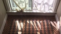 Untuk membuat lantai bermotif ini membutuhkan sampai berbulan bulan lho. Istimewa/Boredpanda.