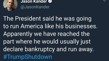 Trump seolah menjalankan pemerintahan seperti bisnis pribadinya. Foto: internet
