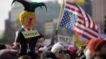 Turun ke Jalan, Perempuan Ramai-ramai Demo Trump di AS