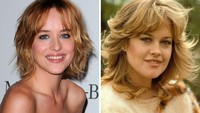 Dakota Johnson dan Melanie Griffith saat berusia 20an. (Dok. Bored Panda)