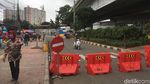 Foto: Sopir Mogok, Begini Sepinya Tanah Abang Tanpa Lalu-Lalang Angkot
