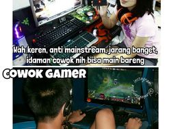 Meme Kocak Kelakuan Gamer Indonesia