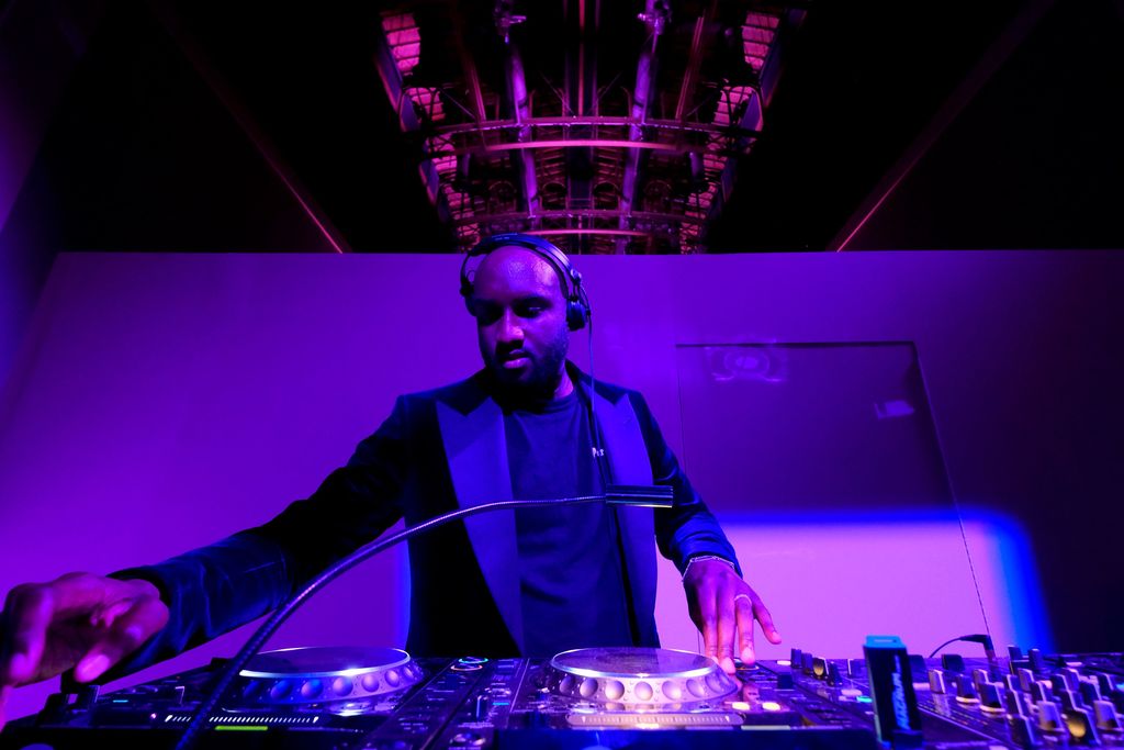 PARIS, FRANCE - MARCH 08:  Fashion designer Virgil Abloh walks the runway during the OFF/White show as part of the Paris Fashion Week Womenswear Fall/Winter 2016/2017 on March 8, 2016 in Paris, France.  (Photo by Francois Durand/Getty Images)