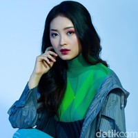 Natasha Wilona ikut menambah daftar artis Indonesia yang masuk nominasi wanita tercantik di dunia. Sebelumnya TC Candler telah mengumumkan ia sebagai nomine pada Mei 2020. Foto: Asep Syaifullah