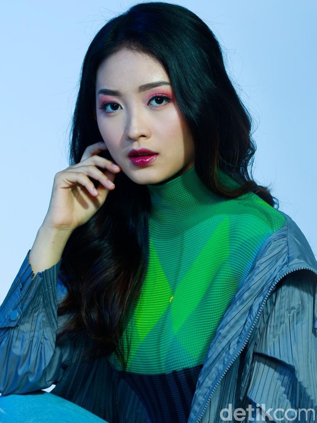 Natasha Wilona ikut menambah daftar artis Indonesia yang masuk nominasi wanita tercantik di dunia. Sebelumnya TC Candler telah mengumumkan ia sebagai nomine pada Mei 2020. Foto: Asep Syaifullah