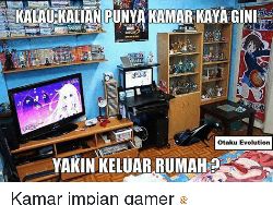 Meme Kocak Kelakuan Gamer Indonesia