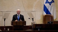Pence memang berada di Israel untuk membahas sejumlah hal. oto: REUTERS/Ariel Schalit/Pool