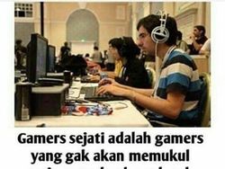 Meme Kocak Kelakuan Gamer Indonesia