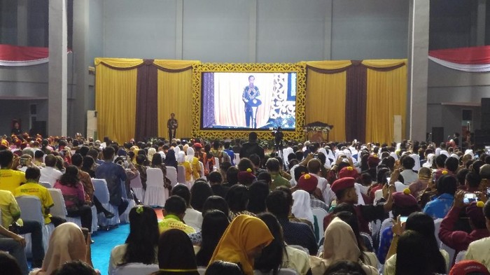 Jokowi Jadi Presiden Pertama yang Buka Kongres Mahasiswa Katolik