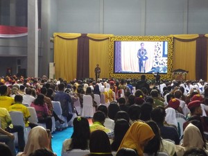 Jokowi Jadi Presiden Pertama yang Buka Kongres Mahasiswa Katolik
