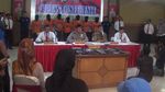 Foto: Barisan Para Pengemudi Grab Pengantar Tuyul