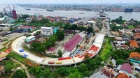 Jembatan Musi IV ini dibangun untuk meringankan beban Jembatan Ampera yang lalu lintasnya kian padat terutama saat gelaran Internasional tersebut serta sebagai akses barang dari pelabuhan Bom Baru menuju tol. Istimewa/PUPR.