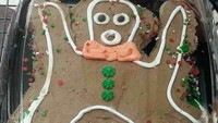 Ini gingerbread atau gingerbread ghost? Kok seram sekali. Foto: Istimewa