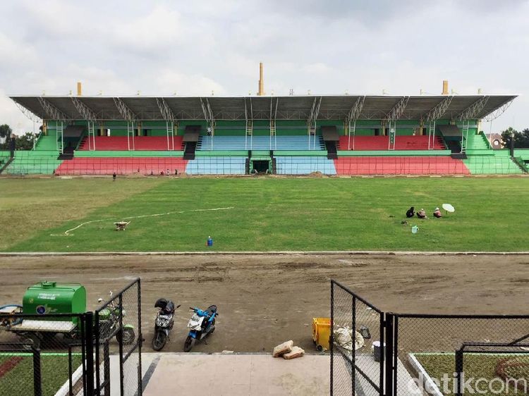 Penampakan Renovasi Stadion Teladan