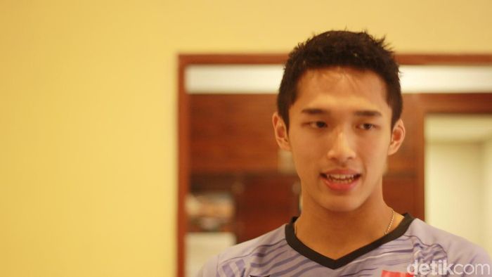 Jonatan Chtistie akan tampil mati-matian sejak babak pertama di Indonesia Masters. (Femi Diah/detikSport) Jonatan Chtistie akan tampil mati-matian sejak babak pertama di Indonesia Masters. (Femi Diah/detikSport)