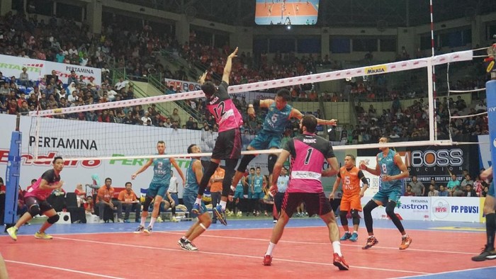 Putra Jakarta Pertamina Energi Taklukkan Jakarta BNI Taplus 3-1