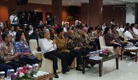 Penandatanganan Nota Kesepahaman (MoU) Bank Mandiri bersama dengan Kementerian Pendayagunaan Aparatur Negara Reformasi Birokrasi (KemenPAN-RB) dan Badan Kepegawaian Negara (BKN).