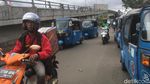 Foto: Sopir Mogok, Begini Sepinya Tanah Abang Tanpa Lalu-Lalang Angkot