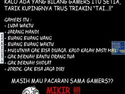 Meme Kocak Kelakuan Gamer Indonesia