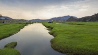 Kata Bardani di Wadi Al Bardani dalam Bahasa Arab berarti tanah dengan nuansa yang teduh. Lihat saja foto ini, teduhnya tidak mencerminkan negara-negara Timur Tengah (Dok. Istimewa/Al Arabiya.net)