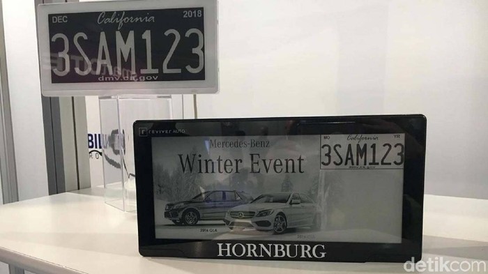 Pelat Nomor Digital Mulai Banyak Digunakan di AS