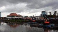 Tampak BKB mengalami pendangkalan.