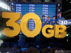 XL Manjakan Pelanggan dengan Kuota Data Besar