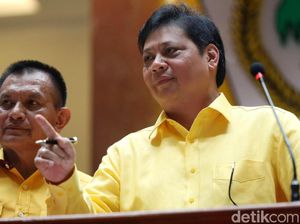 Kata Airlangga soal Tudingan Novanto Ada Uang e-KTP ke Golkar