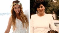 Beyonce dan Tina Knowles di usia 30an. Banyak yang menyebut wajah Beyonce kecil justru sangat mirip dengan putrinya, Blue Ivy. (Dok. Bored Panda)