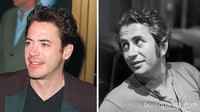 Robert Downey Jr dan Robert Downey Sr kala berusia 34 tahun. (Dok. Bored Panda)