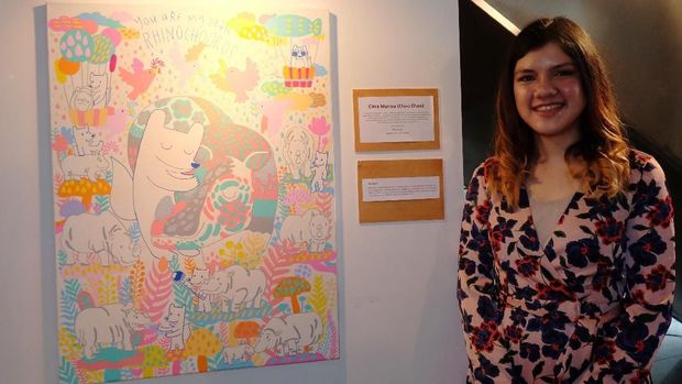 Ilustrasi 'Choo Choo' Muncul saat Perjalanan Commuter Line Palmerah-Rawa Buntu