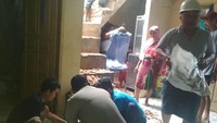 Salah satu penampakan kerusakan rumah di Bayah, Kabupaten Lebak (Foto: Dok. Humas Polda Banten)