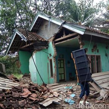 Gempa Banten, Sejumlah Rumah di Sukabumi Rusak