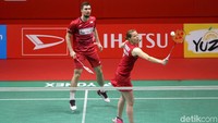 Mathias Christiansen/Christinna Pedersen pun lolos ke babak berikutnya.