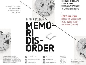 Djakarta Teater Platform Tampilkan Pertunjukan Memori Disorder