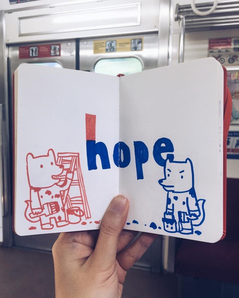 Ilustrasi Choo Choo Kerap Kritik Kondisi Sosial Generasi Milenial Ilustrasi Choo Choo Kerap Kritik Kondisi Sosial Generasi Milenial