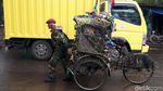 Gaya Abdul, Penarik Becak Legendaris