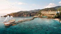 Dari Indonesia, akan hadir AYANA Komodo Resort di Flores pada musim panas ini. Memiliki 201 kamar, hotel ini akan dibuat menghadap Pantai Waecicu lengkap dengan dermaga pribadi (Ayana)