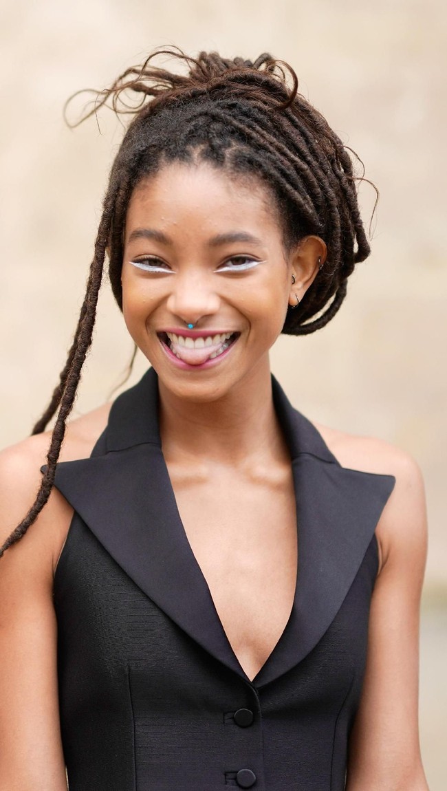 Anak ketiga Will dan Jada Pinkett-Smith itu tak hanya hadir sebagai tamu. Di after-party, ia unjuk kebolehan memamerkan suara merdunya. Foto: Getty Images