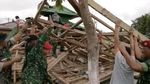 Foto: Masjid di Kabupaten Bogor yang Ambruk karena Gempa Banten
