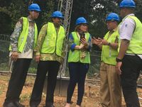 Akhirnya Sinyal Halo-halo Terpancar di Perbatasan Kalsel