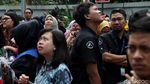 Begini Ekspresi Kepanikan Warga Jakarta Pasca Gempa