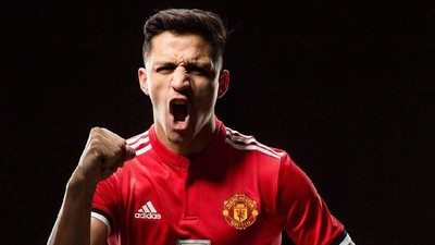 #Alexis7 Resmi Gabung MU Hebohkan Medsos Sedunia