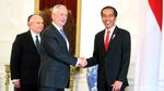 Gempa Guncang Jakarta, Presiden Jokowi Tetap Temui Menhan AS