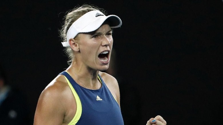 Wozniacki Melaju ke Semifinal Usai Bertarung Tiga Set Wozniacki Melaju ke Semifinal Usai Bertarung Tiga Set