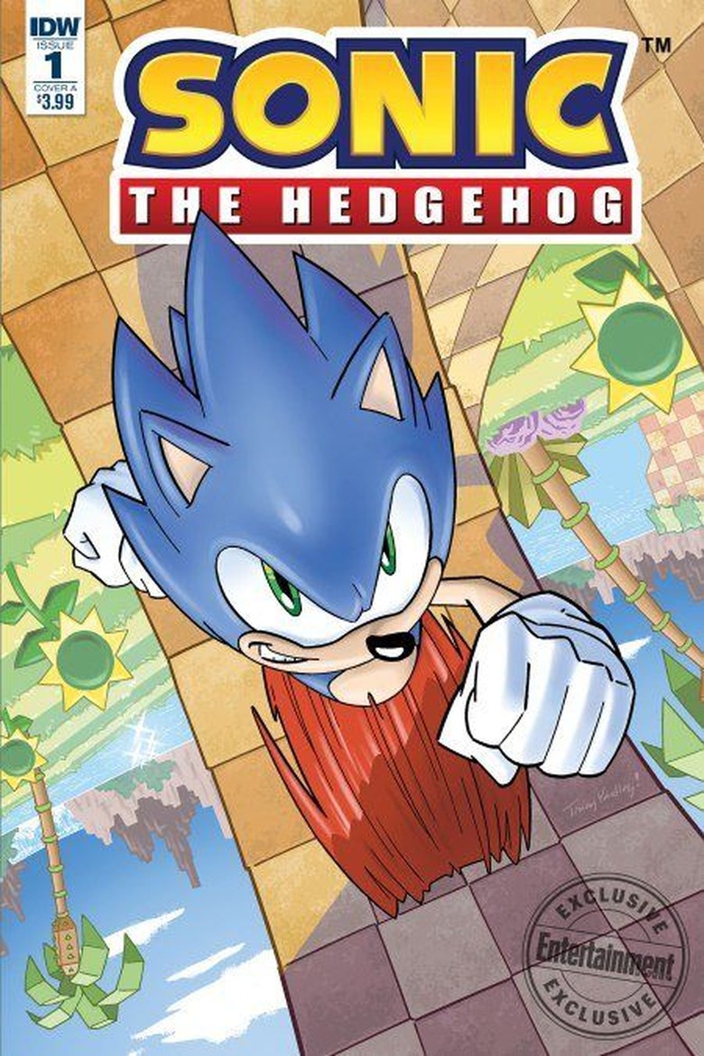 Komik Sonic The Hedgehog Terbit April