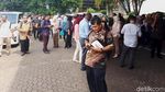 Berhamburan, Pegawai Kementerian BUMN Keluar Gedung Gara-gara Gempa