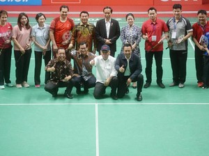 Presiden Jokowi Resmikan Istora